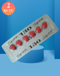 Cobra 130 mg 6 Tablet Kırmızı 2 Kutu